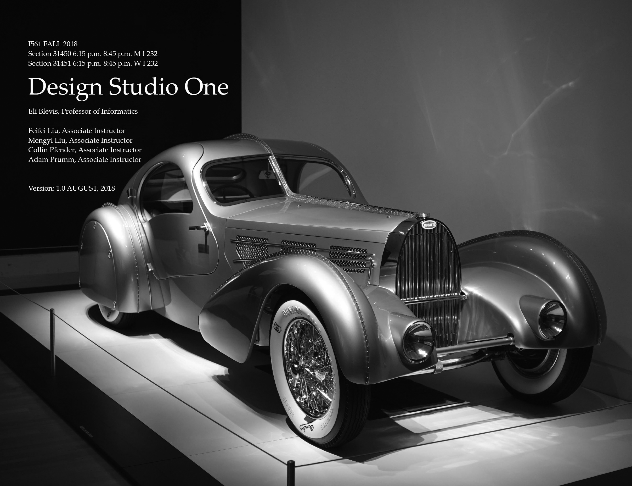 Syllabus: Design Studio One