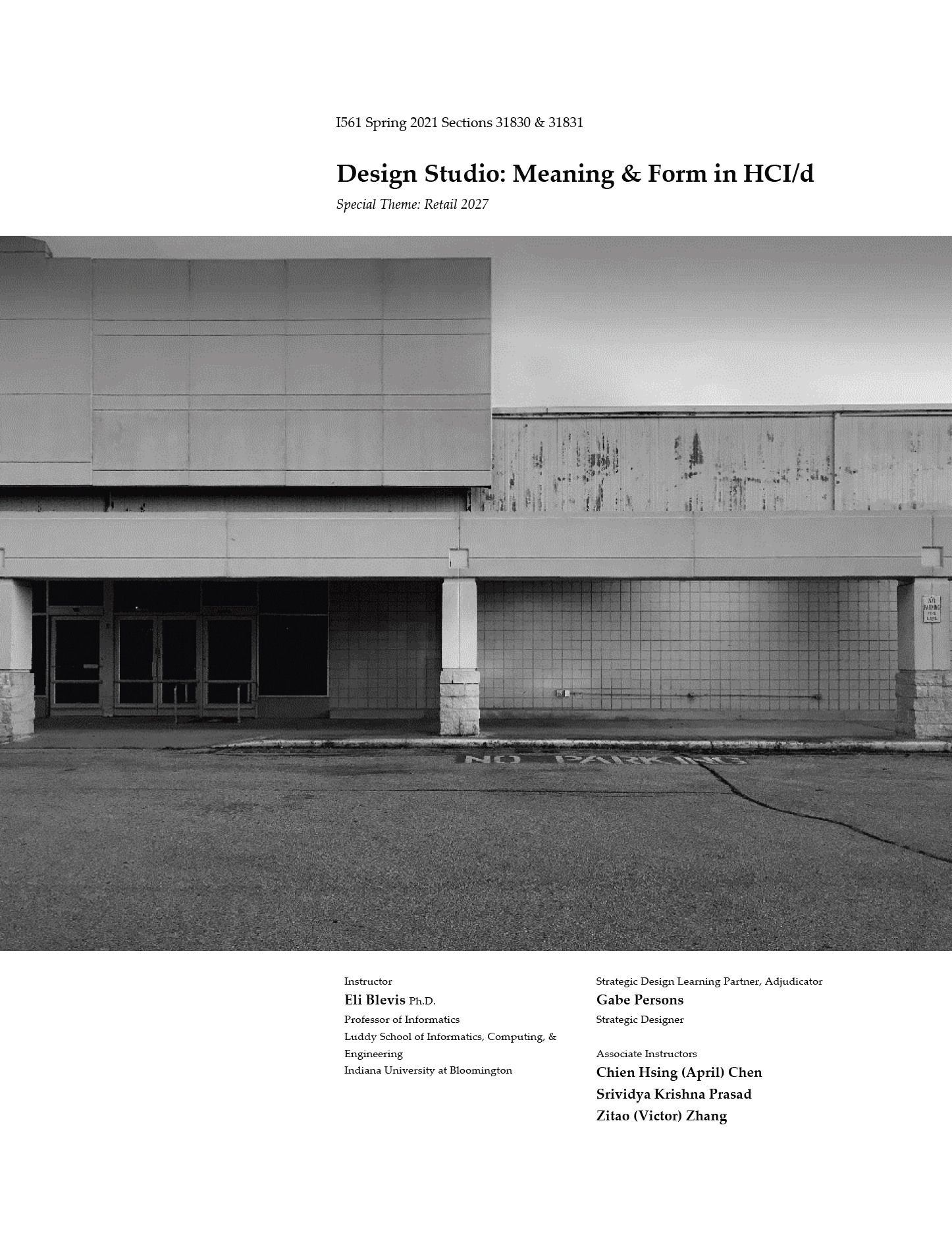 Syllabus: Introduction to HCI/d (FALL 2020)