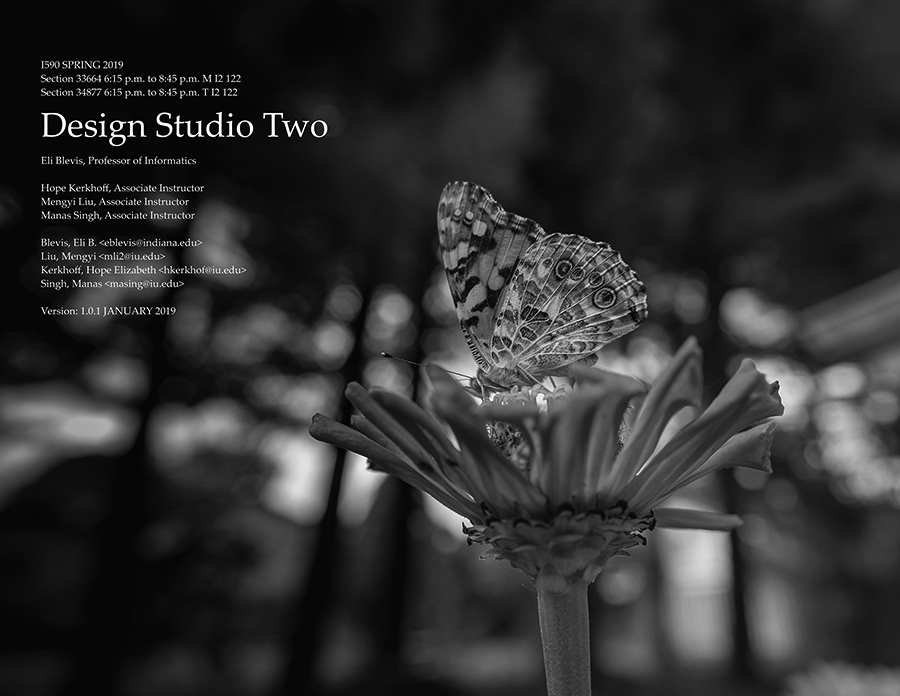 Syllabus: Design Studio Two